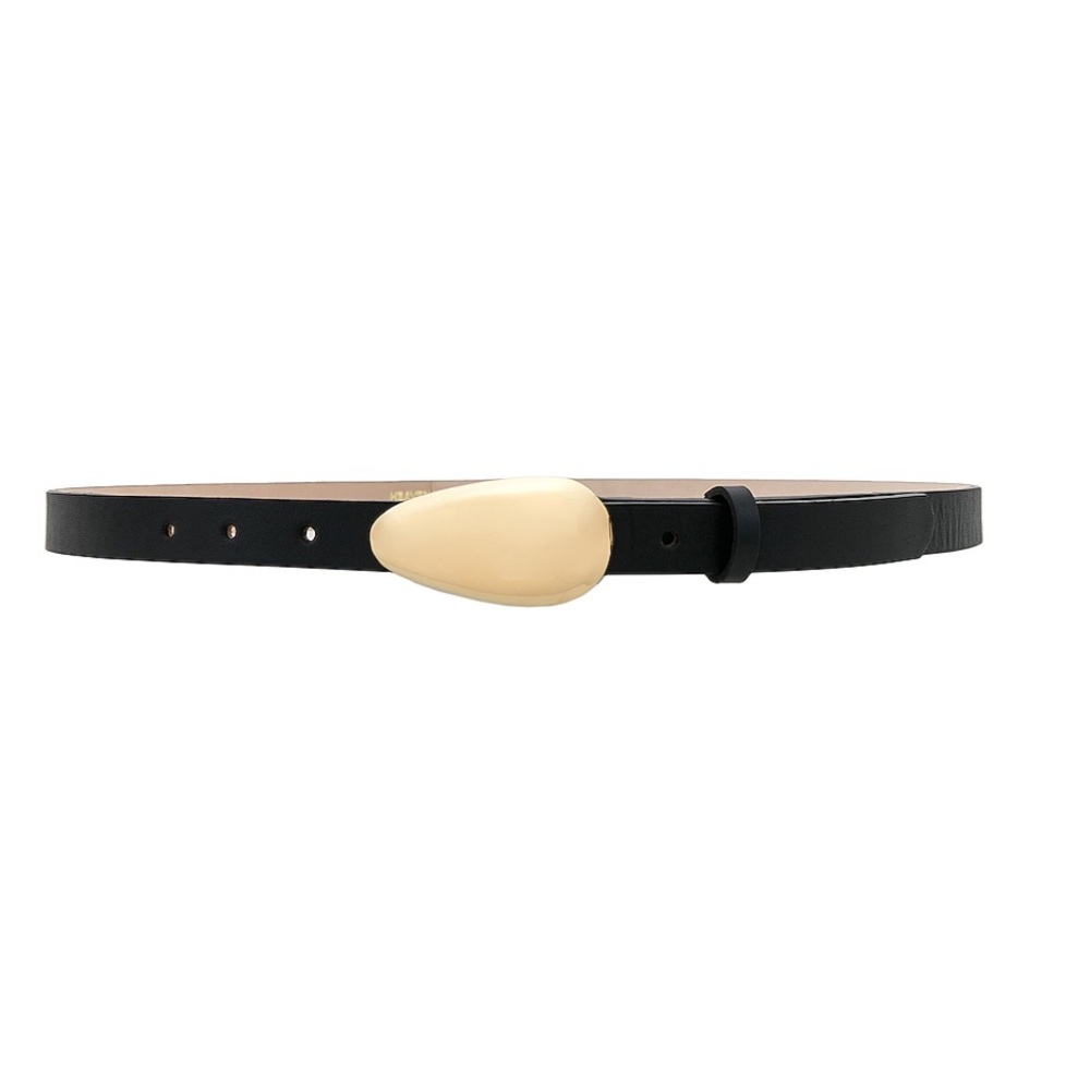 Heaven mayhem bean belt black and gold